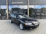 Volvo V70 2.4 5 cylinder 1 eigenaar 150854 km YOUNGTIMER, Auto's, Voorwielaandrijving, Gebruikt, Zwart, Grijs