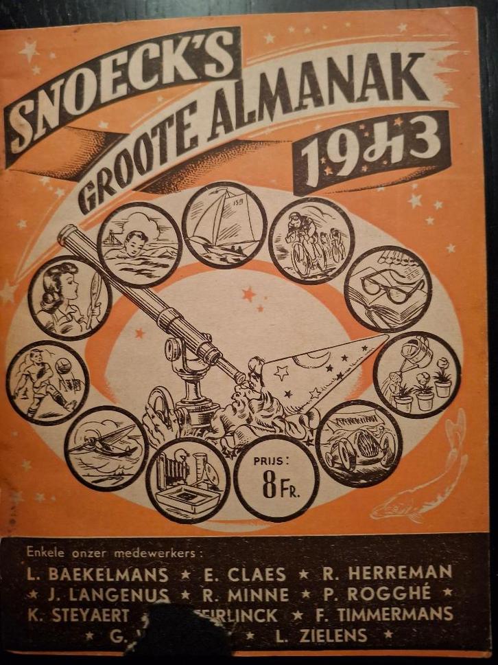 Snoecks uit jaren 40 (jaargang 1943, 1944 en 1946), Boeken, Kunst en Cultuur | Fotografie en Design, Gelezen, Overige onderwerpen