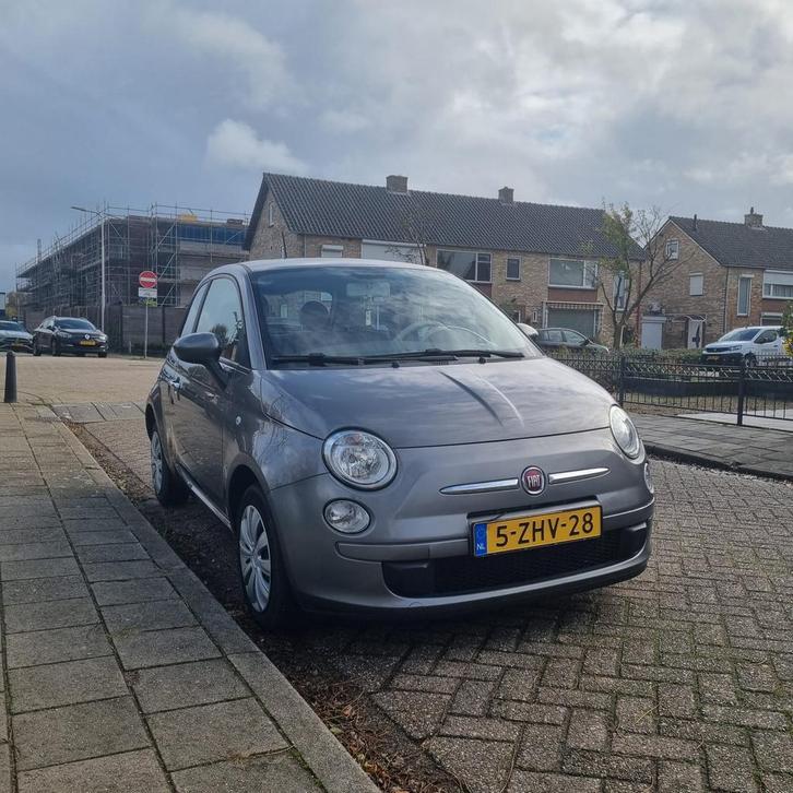 Fiat 500 0.9 Twinair C 2015 Grijs, Auto's, Fiat, Particulier, ABS, Airbags, Airconditioning, Bluetooth, Boordcomputer, Centrale vergrendeling