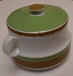 Hans Theo Baumann terrine groen. Schonwald ceramic., Antiek en Kunst, Antiek | Servies los, Ophalen of Verzenden