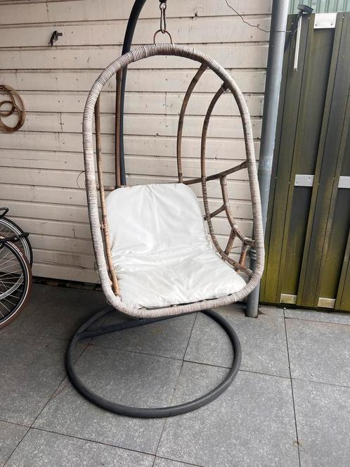 Hangstoel, Tuin en Terras, Tuinstoelen, Gebruikt, Metaal, Ophalen