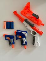 Nerf Pistolen Set, Ophalen of Verzenden, Zo goed als nieuw, Jongen of Meisje