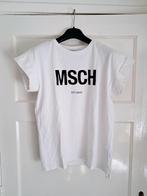 Msch Kopenhagen wit logo shirt L zgan, Kleding | Dames, T-shirts, Ophalen of Verzenden, Zo goed als nieuw, Wit, Korte mouw