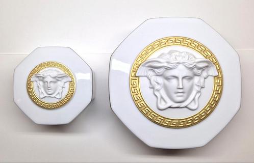 Rosenthal Studio-Linie Versace Gorgona dekselpotten., Antiek en Kunst, Antiek | Porselein, Ophalen of Verzenden