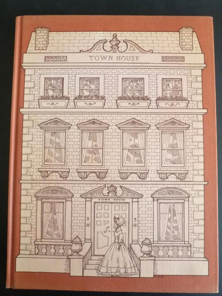 Town house. Plaatjesboek. (poppenhuis) Engels., Boeken, Hobby en Vrije tijd, Zo goed als nieuw, Overige onderwerpen, Verzenden
