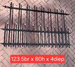 Massief sierhekwerk ±11meter, Ophalen, Gebruikt, IJzer, Sierhekwerk