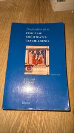 Hoofdstukken uit de Europese codificatiegeschiedenis, Ophalen of Verzenden, Zo goed als nieuw, J.H.A. Lokin; W.J. Zwalve