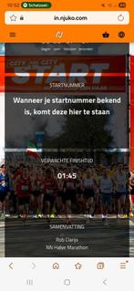 Startbewijs CPC loop halve marathon, Ophalen of Verzenden, Nieuw, Overige typen, Overige merken