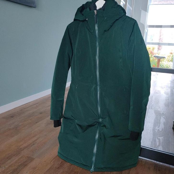 Warme donkergroene jas/ parka NIEUW!, Kleding | Dames, Jassen | Winter, Nieuw, Groen, Ophalen of Verzenden