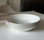 Wedgwood Jasper Conran - 4 Diepe Borden, Gebruikt, Ophalen of Verzenden, Bord(en), Wedgwood