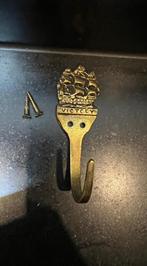 Handdoek haakje. koperen Keukenhaakje, Ophalen of Verzenden, Zo goed als nieuw