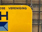 EHBO emaille bordje, Reclamebord, Gebruikt, I, Ophalen of Verzenden