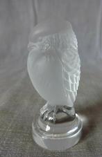 Lalique Kristal Uil - Valk, Antiek en Kunst, Ophalen of Verzenden