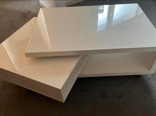 Hoogglans salon / tv meubel, Huis en Inrichting, Tafels | Salontafels, Zo goed als nieuw, Minder dan 50 cm, 50 tot 100 cm, Rechthoekig
