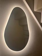 Ovale LED spiegel 40x65cm, Ophalen, Minder dan 50 cm, Zo goed als nieuw, Minder dan 100 cm