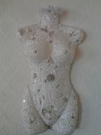 Brocante Wandversiering Torso Vrouw Nr BWB 103, Antiek en Kunst, Curiosa en Brocante, Ophalen