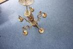 lamp plafondlamp hanglamp sierlijk bewerkt met 5 kelken, Antiek en Kunst, Antiek | Lampen, Ophalen