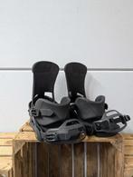 Burton custom snowboard binding maat L zwart, Sport en Fitness, Ophalen of Verzenden, Zo goed als nieuw, Bindingen