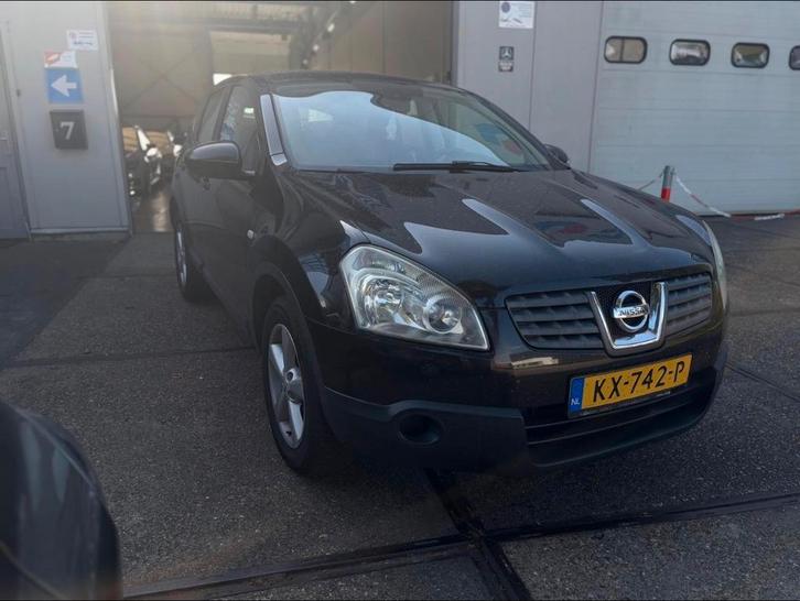 Nissan Qashqai 1.6 Visia 2WD 2007 Zwart, Auto's, Nissan, Particulier, Qashqai, ABS, Airbags, Airconditioning, Bluetooth, Cruise Control