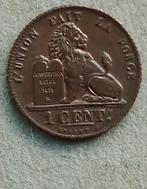 België, 1 centime 1912. Frans., Ophalen of Verzenden, België, Losse munt