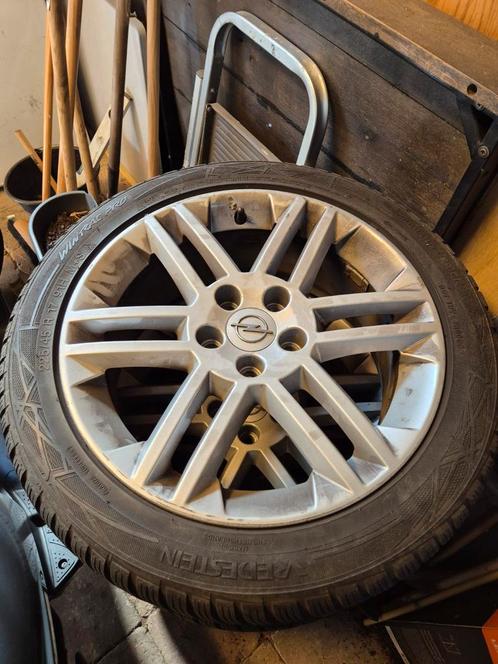 4x 225/45 R17 91H vredestein en continental winterbanden, Auto-onderdelen, Overige Auto-onderdelen, Opel, Gebruikt, Ophalen