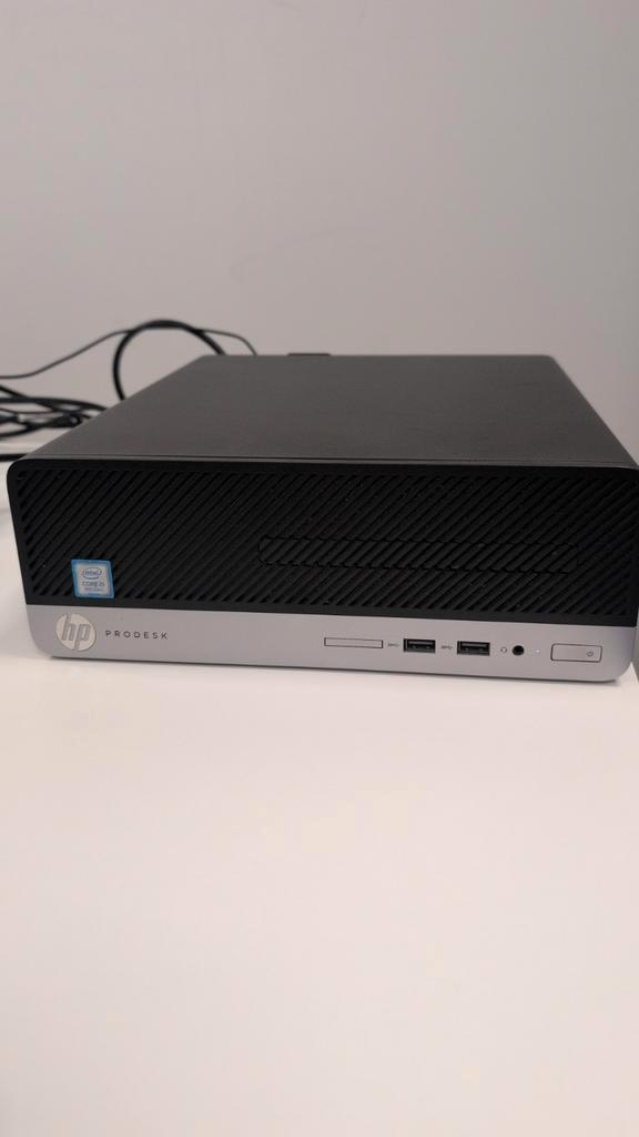 HP Prodesk 400 G5 SFF - Windows 11 Pro + Optie Monitoren, Computers en Software, Desktop Pc's, Gebruikt, 3 tot 4 Ghz, 8 GB, Ophalen