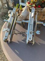 Set Lugarde, sloten deurklinken set, Ophalen of Verzenden, Gebruikt, Chroom, Klink of Kruk