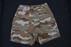 ZO GOED ALS NIEUW, KORTE BROEK CAMOUFLAGE MAAT 34, H&M, Kort, Ophalen of Verzenden, Zo goed als nieuw