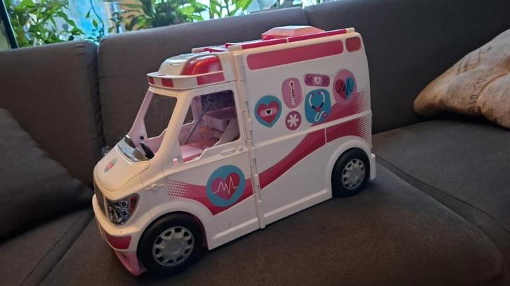 Barbie Ambulance - Compleet, Kinderen en Baby's, Speelgoed | Overig, Gebruikt, Meisje, Ophalen of Verzenden