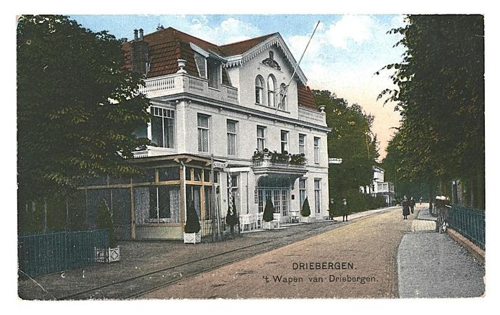 977787 t Wapen van Driebergen hotel _geen postzegel en stemp, Verzamelen, Ansichtkaarten | Nederland, Ongelopen, Utrecht, Ophalen of Verzenden