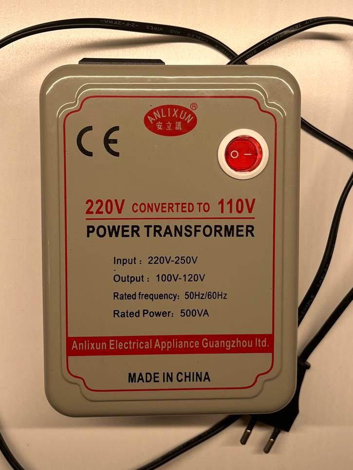 110V naar 220V Omvormer / Transformator, Doe-het-zelf en Verbouw, Elektra en Kabels, Nieuw, Ophalen of Verzenden