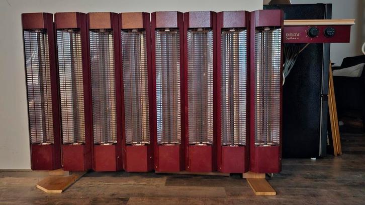 Infrarood sauna kachel - Delta Systems, Sport en Fitness, Sauna, Gebruikt, Onderdelen, Infrarood, Ophalen
