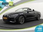 BMW 4 Serie Cabrio M440i xDrive M-Sport Camera Harman/Kardon, Auto's, BMW, 4-Serie, 4 stoelen, 109 €/maand, Zwart
