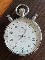 Grote Lemania Stopwatch Rattrapante Cal. 1200, Ophalen, Staal, Overige merken, 1960 of later