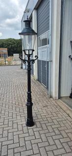 Gietijzeren Lantaarnpaal 2.40 Meter, Tuin en Terras, Buitenverlichting, Ophalen, Gebruikt, Staande lamp, Netvoeding