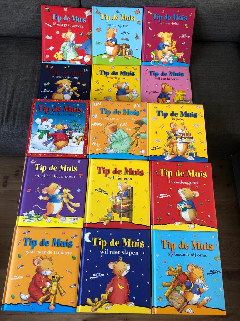 Tip de Muis Boeken Collectie kinderboeken, Boeken, Ophalen of Verzenden, Gelezen, Sprookjes
