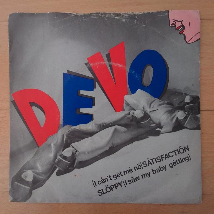 Devo - Satisfaction 7" Single, Cd's en Dvd's, Cd's | Pop, Gebruikt, 1960 tot 1980, Ophalen of Verzenden