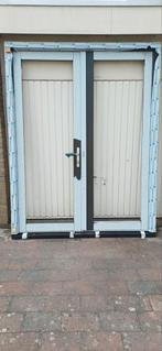 Kunststof kozijn met tuindeuren 186 cm breed x 242 cm hoog, Ophalen, Kunststof, Deurkozijn