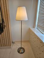 Arstid staande vloerlamp vernikkeld/wit, Huis en Inrichting, Lampen | Vloerlampen, Ophalen, Gebruikt, Overige materialen, 150 tot 200 cm