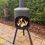 Buitenkachel Karke L Cortenstaal of Zwart AANBIEDING, Tuin en Terras, Tuinhaarden, Info@dekachelerij.nl, Nieuw, Ophalen of Verzenden