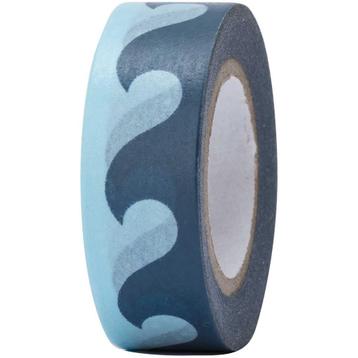 1x rolletje washi tape golven 15 mm / bullet journal knutsel beschikbaar voor biedingen