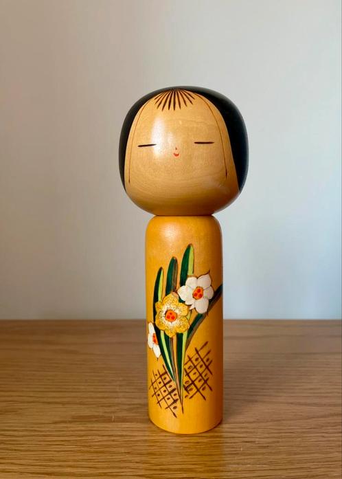Vintage kokeshu Yuji Kawase, Antiek en Kunst, Kunst | Niet-Westerse kunst, Ophalen of Verzenden