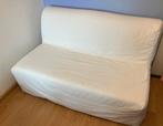 Slaapbank 140x190 zo goed als nieuw, Ophalen, Tweepersoons, Zo goed als nieuw, Grijs