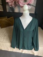 mooie  donkdergroeblouse Vila, Maat 38/40 (M), Verzenden, Vila, Gedragen