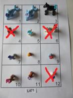 L471 DIEREN MET STRIKJES HOND HAMSTER KONIJN DOLFIJN, Lego, Ophalen of Verzenden, Losse stenen, Lego Nederland B.V.