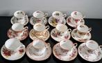 Engelse koffiekopjes met schotels, in totaal 12 stuks, Antiek en Kunst, Antiek | Servies compleet, Ophalen of Verzenden