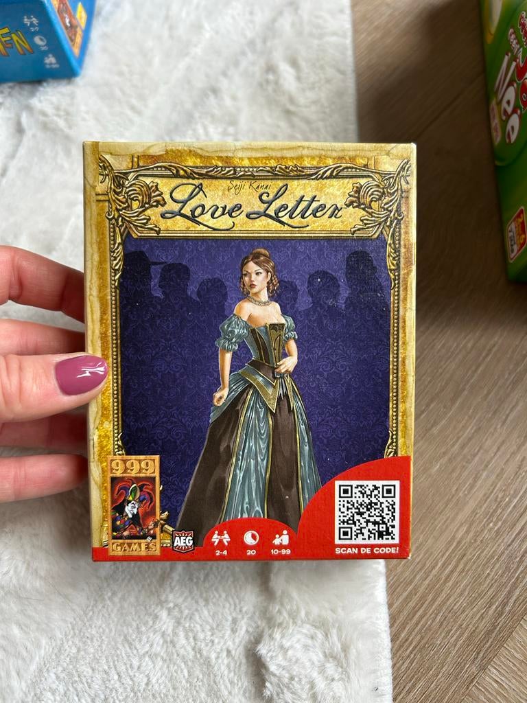 Love Letter Kaartspel - 999 Games, Hobby en Vrije tijd, Gezelschapsspellen | Kaartspellen, Ophalen of Verzenden, Zo goed als nieuw