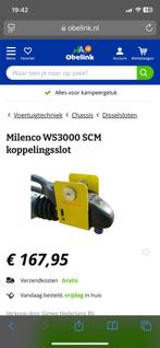 Milenco disselslot, Ophalen, Zo goed als nieuw