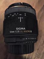SIGMA 50mm 2.8 DG Macro D - voor Nikon F mount, Audio, Tv en Foto, Fotografie | Lenzen en Objectieven, Ophalen of Verzenden, Macrolens