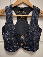 Giletje glitter pailetten maat 134/140/152, Kinderen en Baby's, Kinderkleding | Maat 134, Ophalen of Verzenden, Zo goed als nieuw